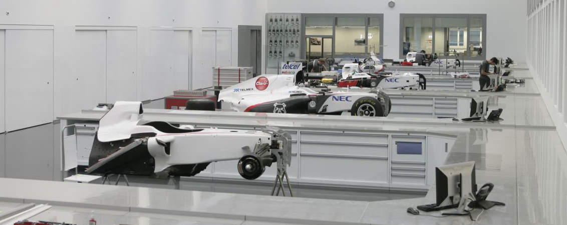 Завод Sauber F1
